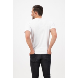 Enjoy Life Logo T-Shirt Heren Wit