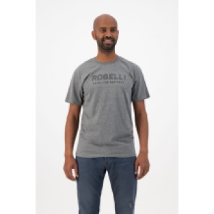 Enjoy Life Logo T-Shirt Heren Grijs