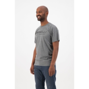 Enjoy Life Logo T-Shirt Heren Grijs