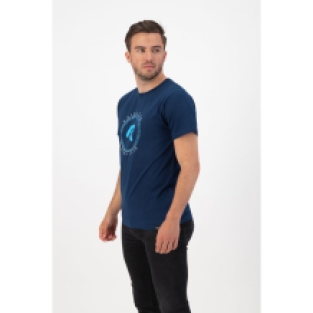Enjoy Life Graphic T-Shirt Heren Navy blauw