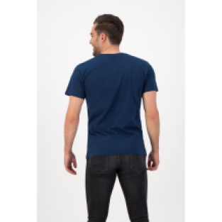 Enjoy Life Graphic T-Shirt Heren Navy blauw