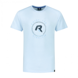 Enjoy Life Graphic T-Shirt Heren Light Blue