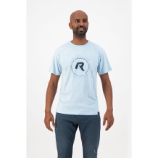 Enjoy Life Graphic T-Shirt Heren Light Blue