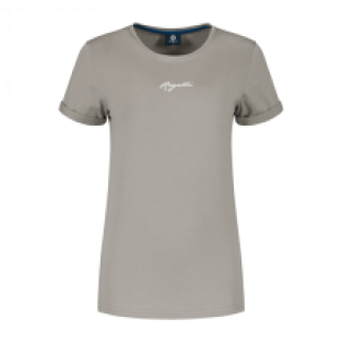 Enjoy Life Logo T-Shirt Dames Beige