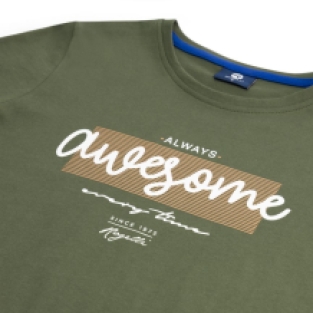 Enjoy Life Graphic T-shirt Dames Groen