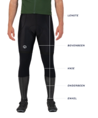 Adventure MTB broek Zwart