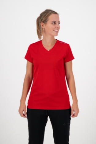 Promo Hardloopshirt Dames Bordeaux