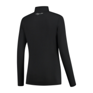 Carina 2.0 Hardloop top Lange Mouwen Dames Zwart