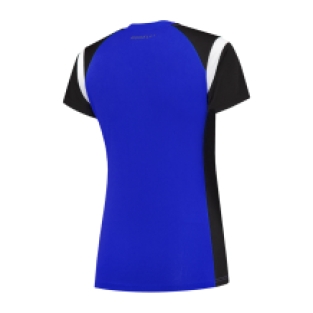 Eabel Hardloopshirt Dames Blauw/Wit/Zwart