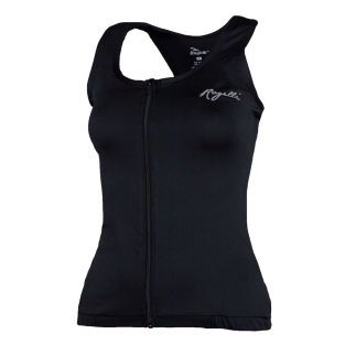 Abbey Tanktop dames fietsshirt  zonder mouwen Zwart