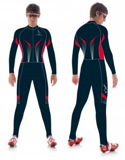 Hajo Red thermo schaatspak