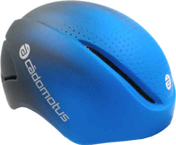 Schaatshelm Cádomotus Alpha 3Y Aero kinder - blauw