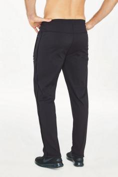 Sportieve broek met doorlopende rits