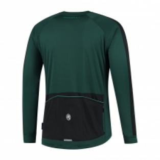 Heren fietsshirt Explore Lange mouwen Groen