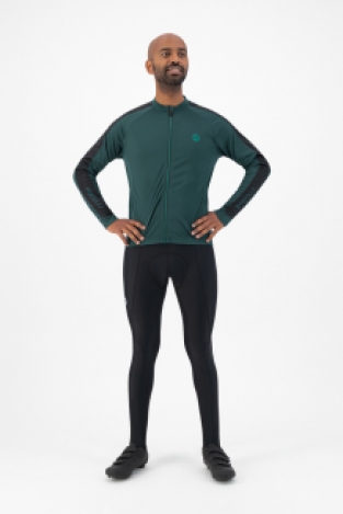 Heren fietsshirt Explore Lange mouwen Groen