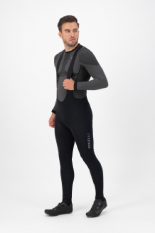 Heren thermo fietsbroek Essential Zwart