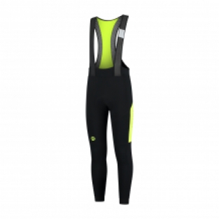 Heren thermo fietsbroek Tyro Zwart/fluor