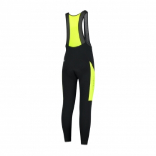 Heren thermo fietsbroek Tyro Zwart/fluor