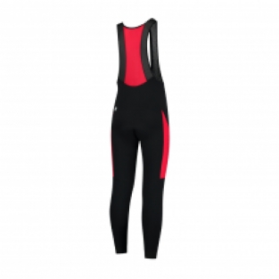 Heren thermo fietsbroek Tyro Zwart/rood