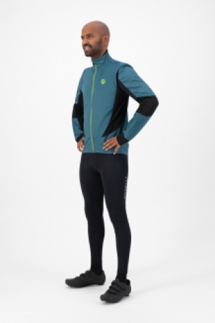 Heren Winterjack Brave Blauw/lime/zwart