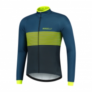 Heren Winter jack Boost Fluor/blauw