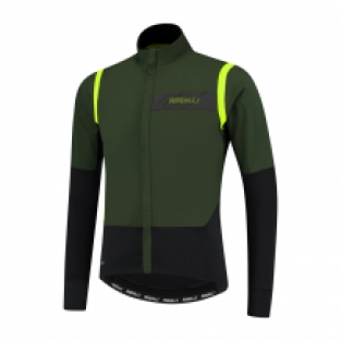 Heren Winterjack Infinite Groen/Fluor geel