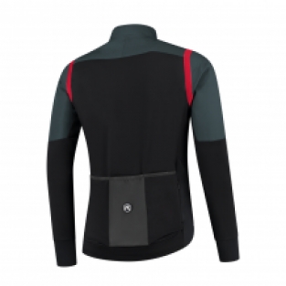 Heren Winterjack Infinite Zwart/Rood