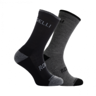 2 Delig set Storm handschoenen en Wool sokken Zwart