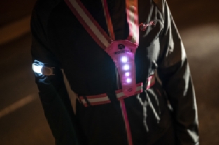 Led Vest Roze