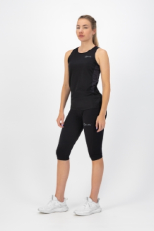 Core Hardloop Tanktop Dames Zwart