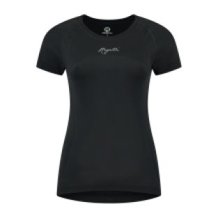 Essential Sportshirt Dames Zwart/Melange