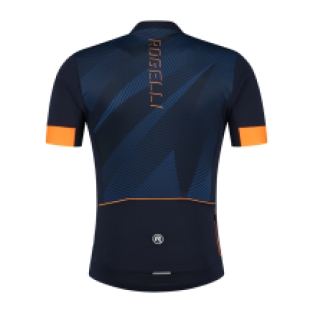 Dusk Fietsshirt Heren Blauw/Oranje