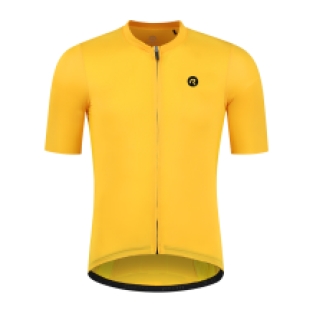 Distance Fietsshirt Heren Geel