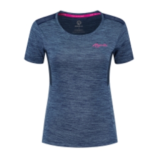 June Hardloopshirt Dames Blauw/Roze