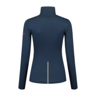 June Hardloopjack Dames Blauw/Roze