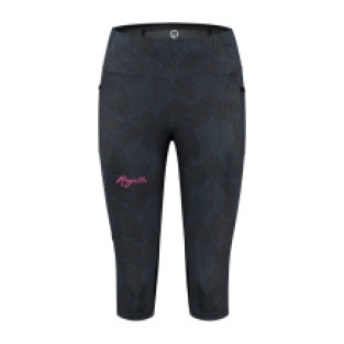 June Hardloopcapri Dames Blauw/Roze