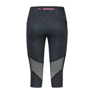 June Hardloopcapri Dames Blauw/Roze