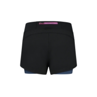 June 2-in-1 Hardloopshort Dames Blauw/Roze