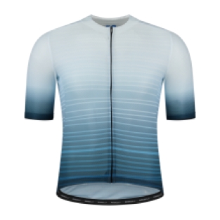 Surf Fietsshirt Heren Blauw/Wit