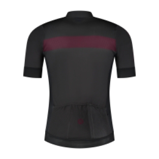 Prime Fietsshirt Heren Grijs/Bordeaux