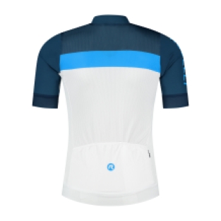 Prime Fietsshirt Heren Wit/Blauw