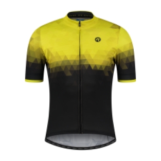 Sphere Fietsshirt Heren Zwart/Fluor geel