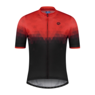 Sphere Fietsshirt Heren Zwart/Rood