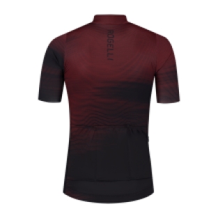 Glitch Fietsshirt Heren Zwart/Bordeaux