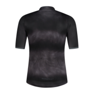 Tie Dye Fietsshirt Heren Zwart/Grijs