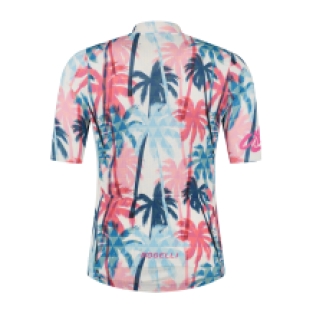 Hawaii Fietsshirt Heren Blauw/Roze