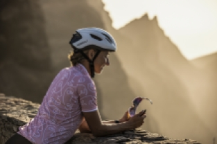 Faces Fietsshirt Dames Roze