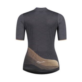 Peace Fietsshirt Dames Grijs/Goud