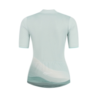 Peace Fietsshirt Dames Turquoise