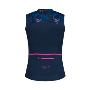 Harmony Fietsshirt Dames Blauw/Roze